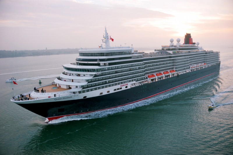 Cunard Queen Elizabeth.